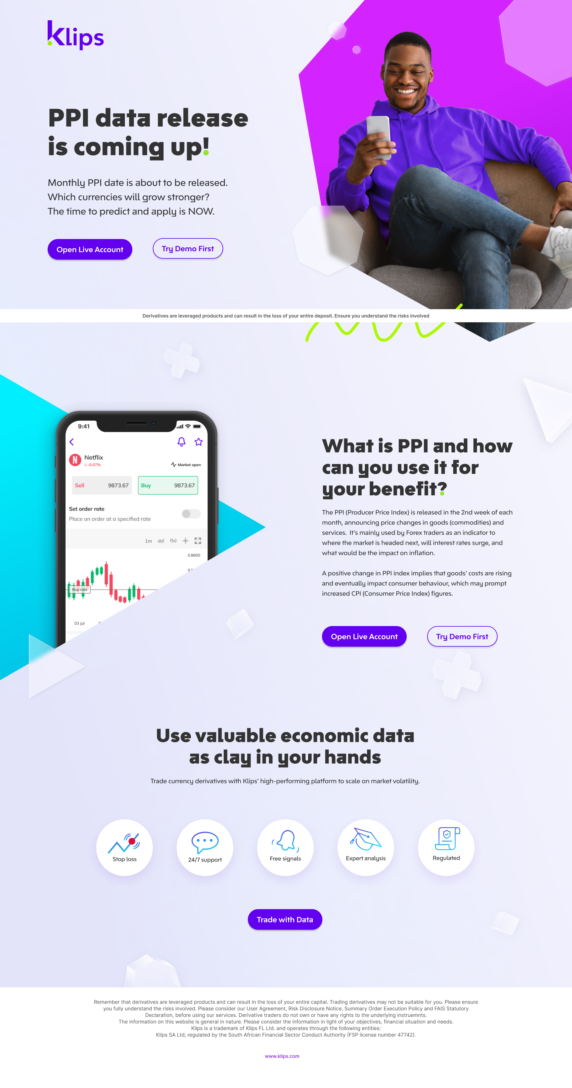 Klips Dashboard Design